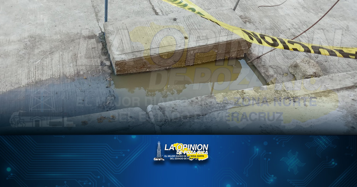 Pestilencia por derrame de aguas residuales
