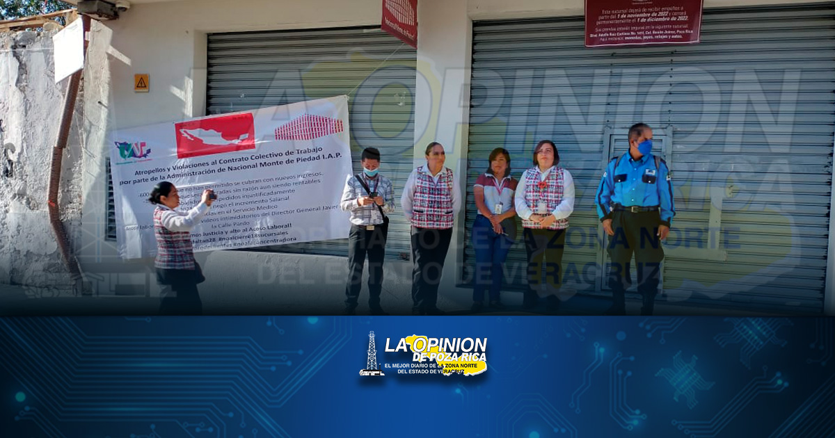 Abrieron la sucursal, pero no se les permitió el ingreso