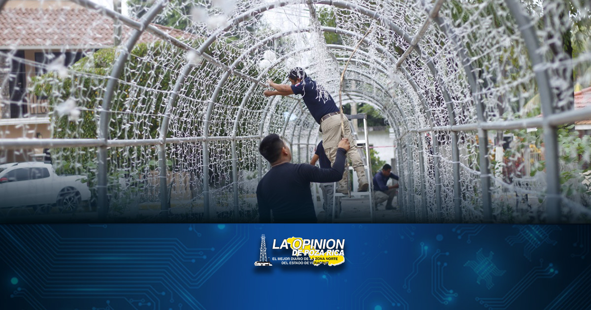 Posponen arranque de festival navideño