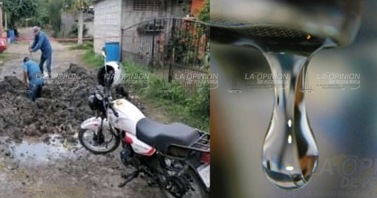 Cinco colonias sin agua, deja CAEV