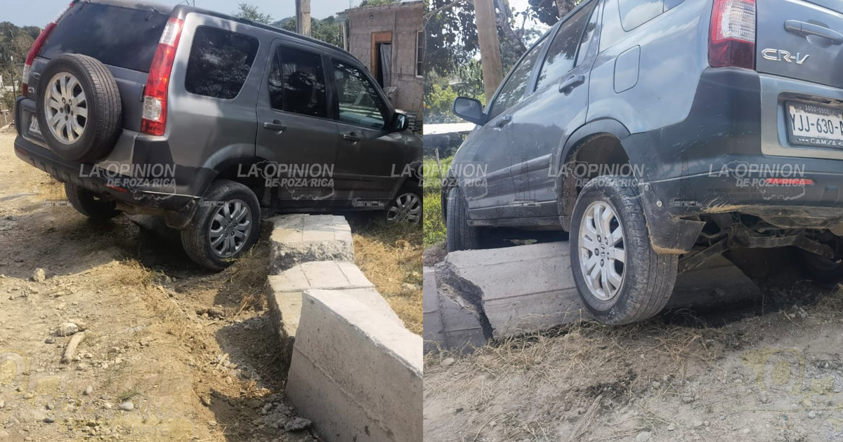 Destroza guarnición recién construída