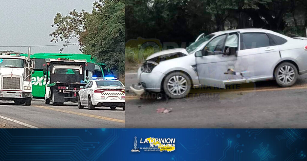 ¡Carreterazo; 1 muerto y 2 heridos!