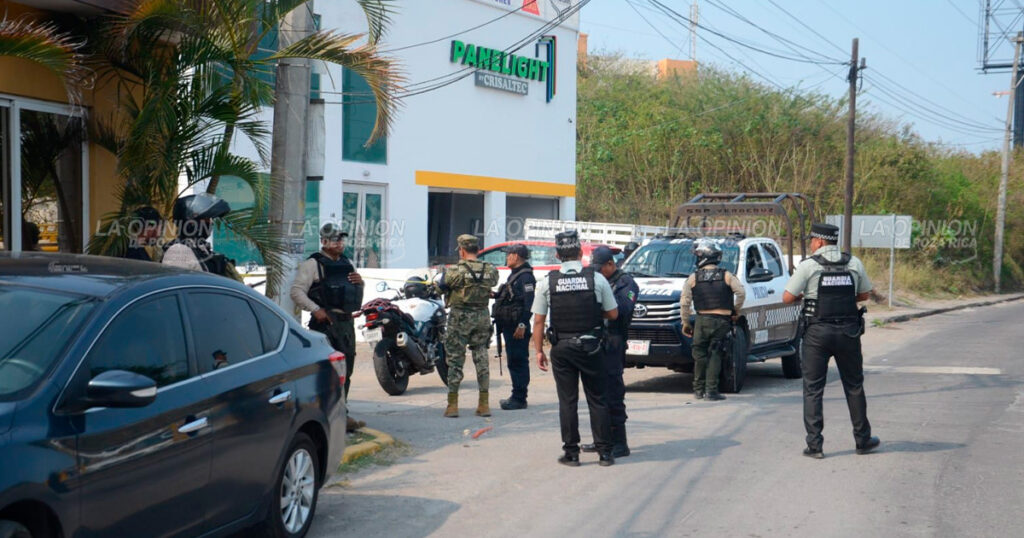 Presuntos escoltas se enfrentaron a balazos