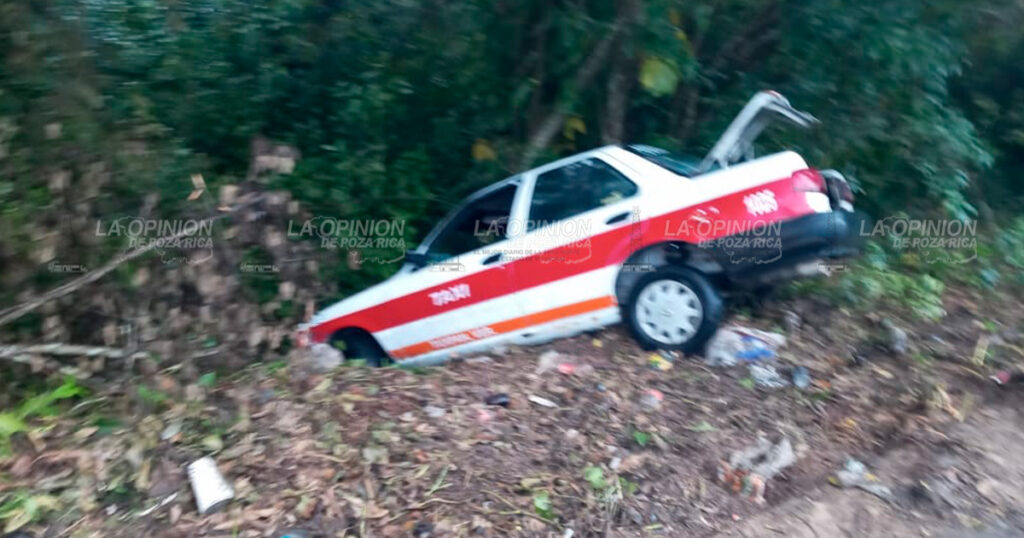 Peligrosa salida de camino