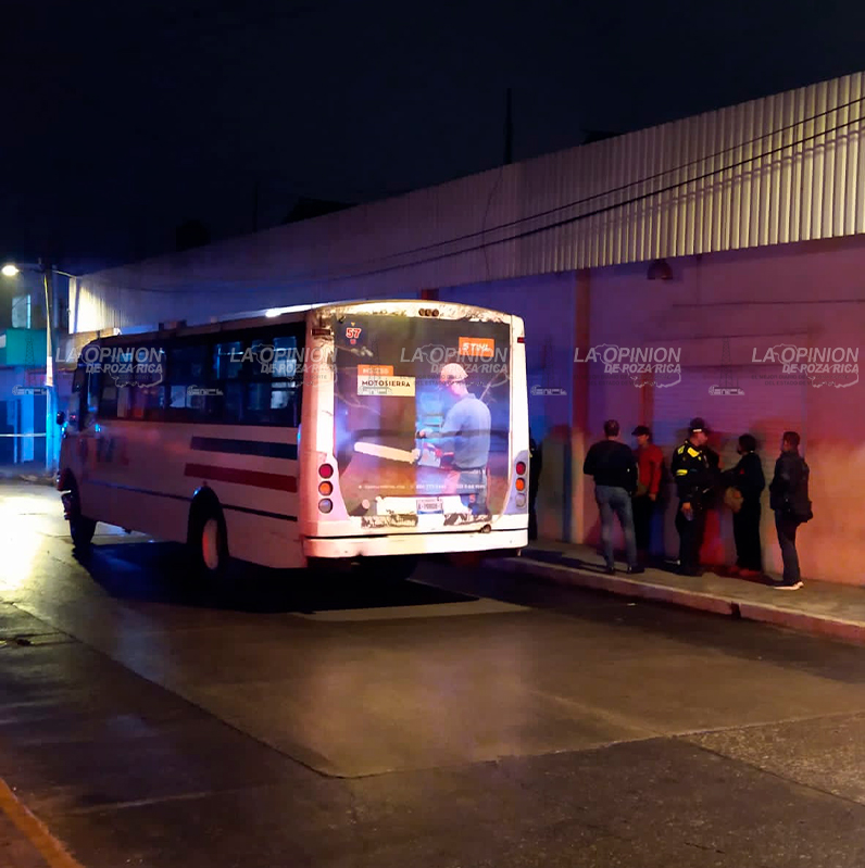 Ejecutado al bajar de autobús