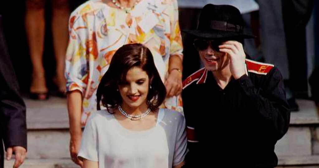 La historia de amor entre Lisa Marie Presley y Michael Jackson