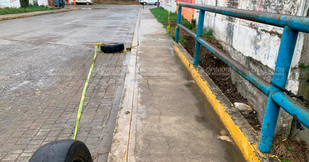 Un peligro puente vehicular del Oro Verde