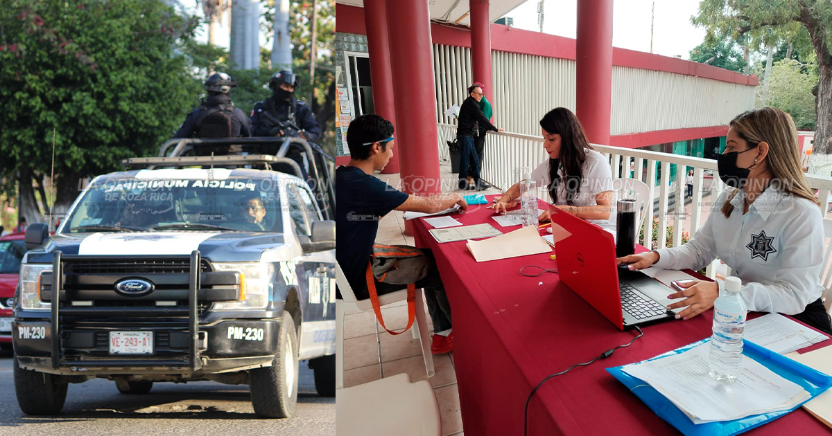 Reclutan personal para la Policía Municipal