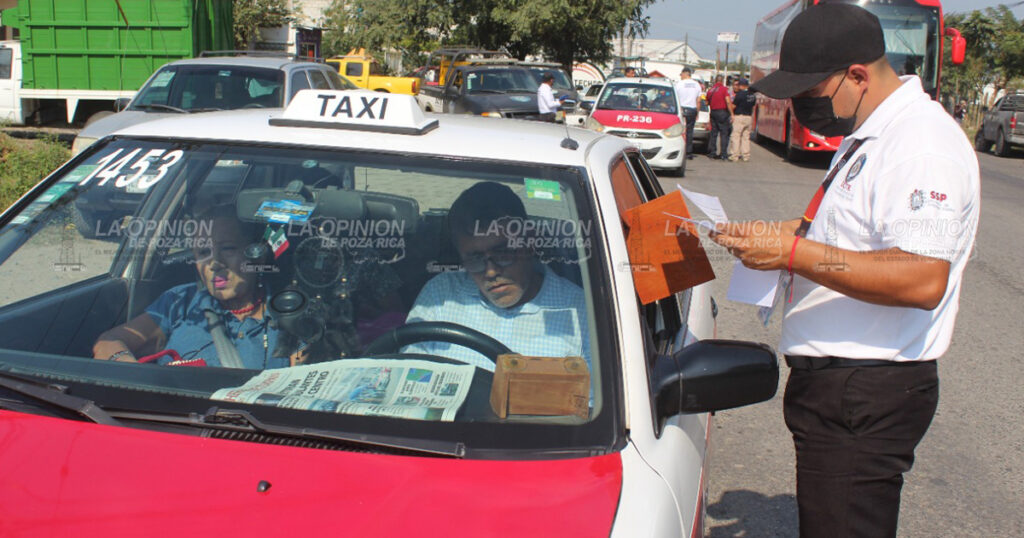 Inician operativos de Transporte Estatal PR y Papantla