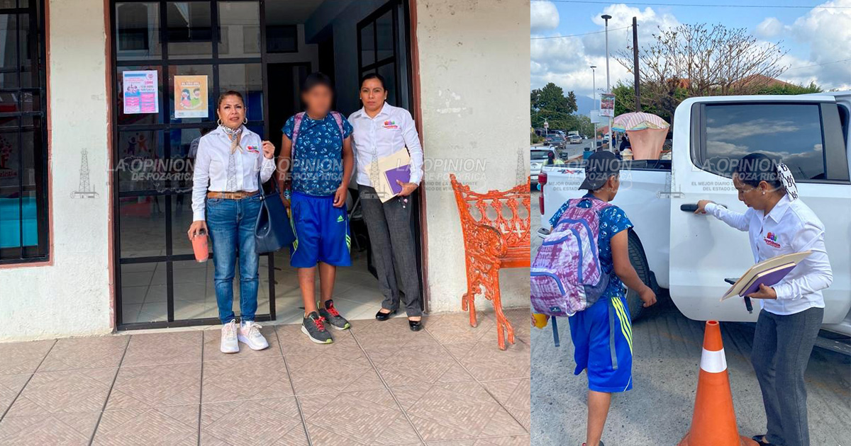 Rescata DIF a un adolescente