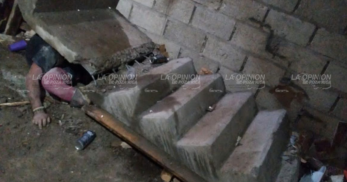 ¡Lo aplasta escalera!