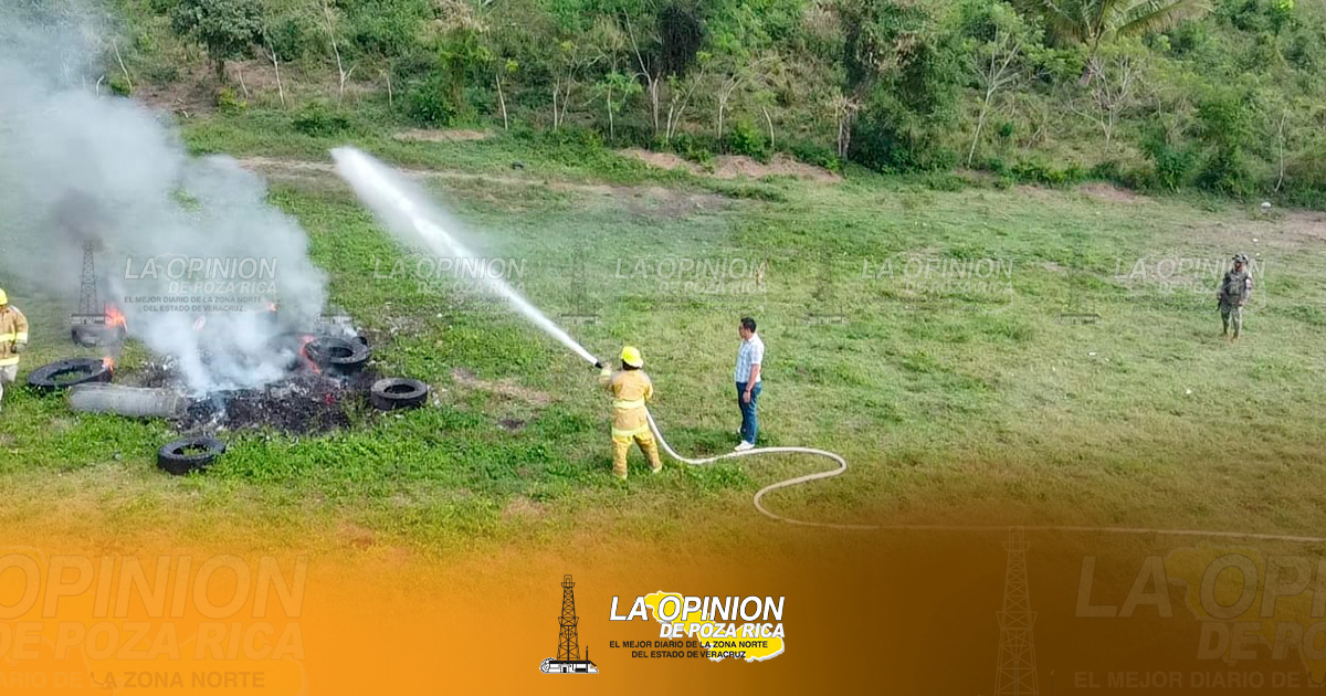 Queman pirotecnia decomisada en fiestas decembrinas 2022