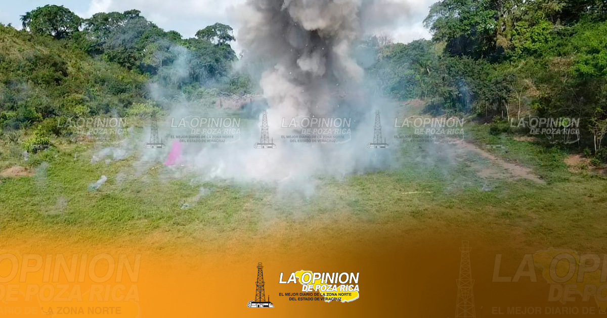 Queman pirotecnia decomisada en fiestas decembrinas 2022