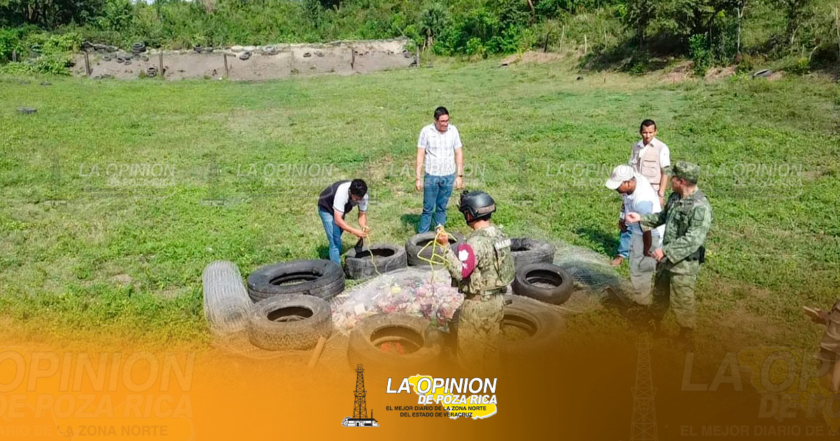 Queman pirotecnia decomisada en fiestas decembrinas 2022