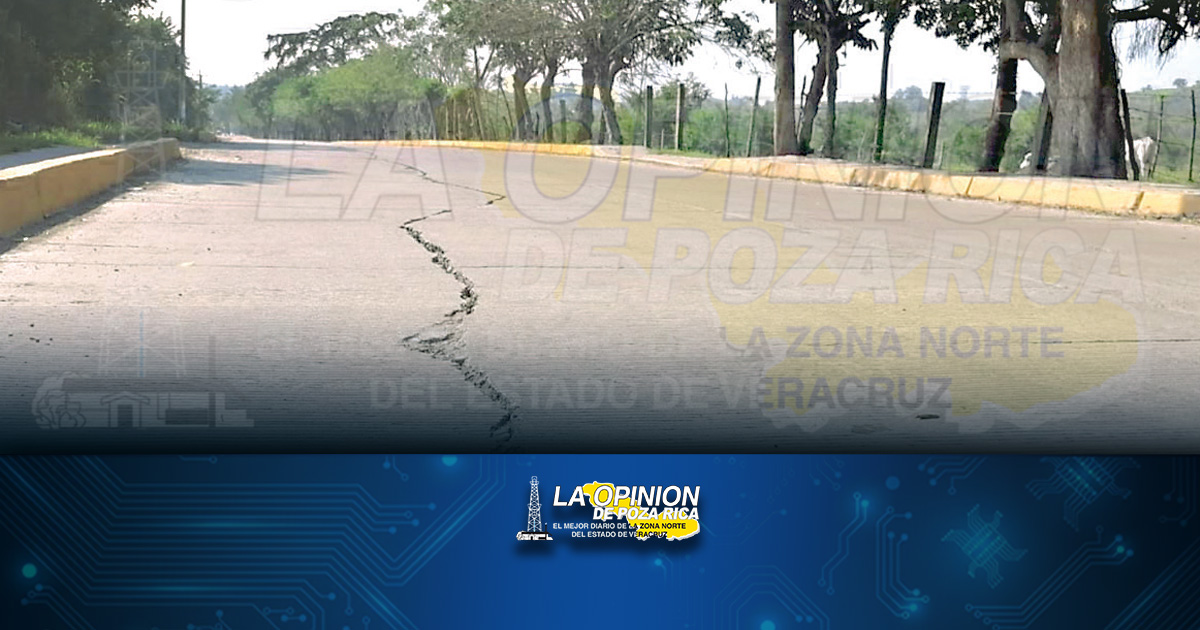 OBRAS DE MALA CALIDAD DEJÓ MARIANO ROMERO EN PAPANTLA