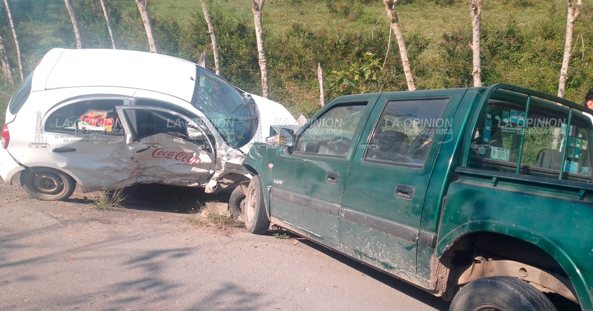 Empleado de la Coca accidentado