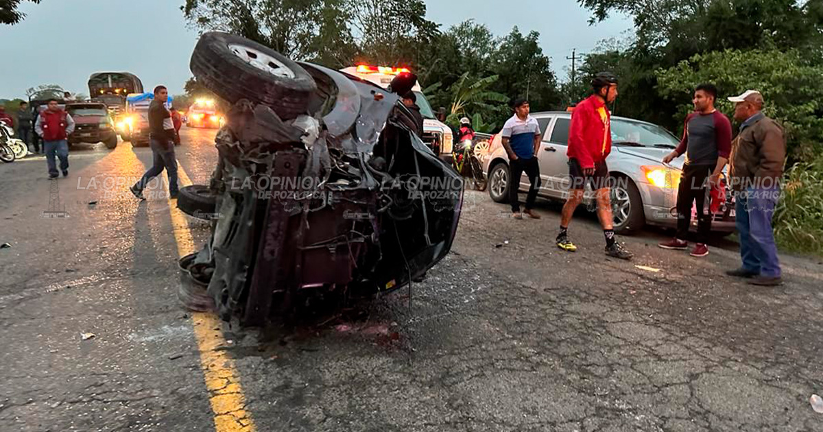 Un muerto y seis lesionados en carambola