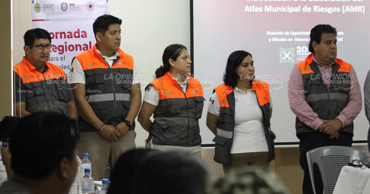 Enseñan a las UMPC a elaborar atlas de riesgo