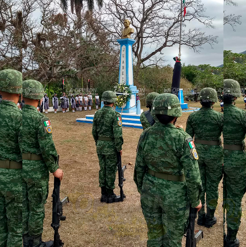 Recuerdan el legado de Benito Juárez