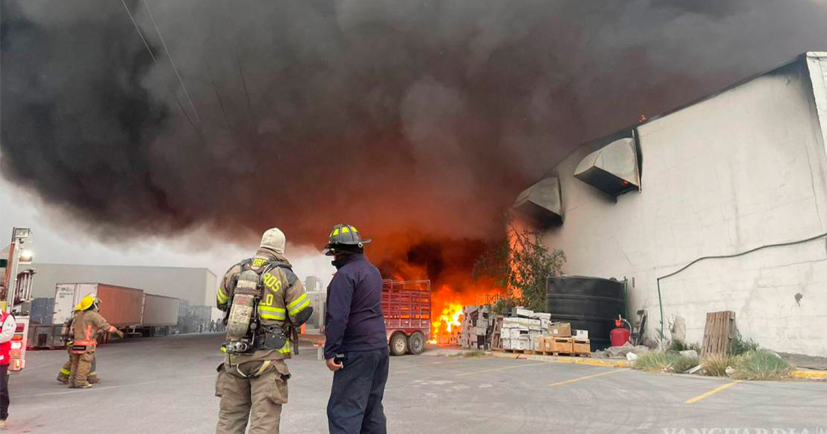 Se incendiaron bodegas del IMSS repletas de medicamentos en Coahuila