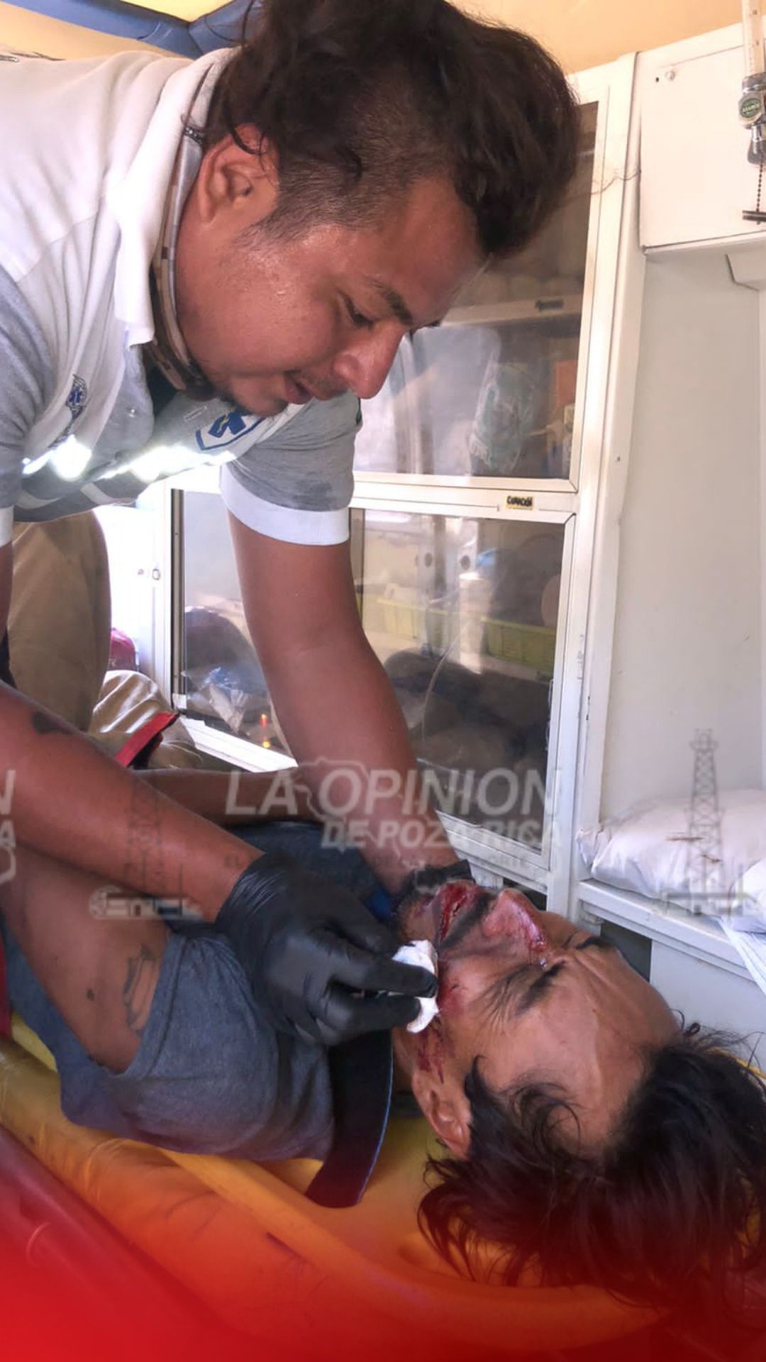 Grave tras ser atropellado por taxista