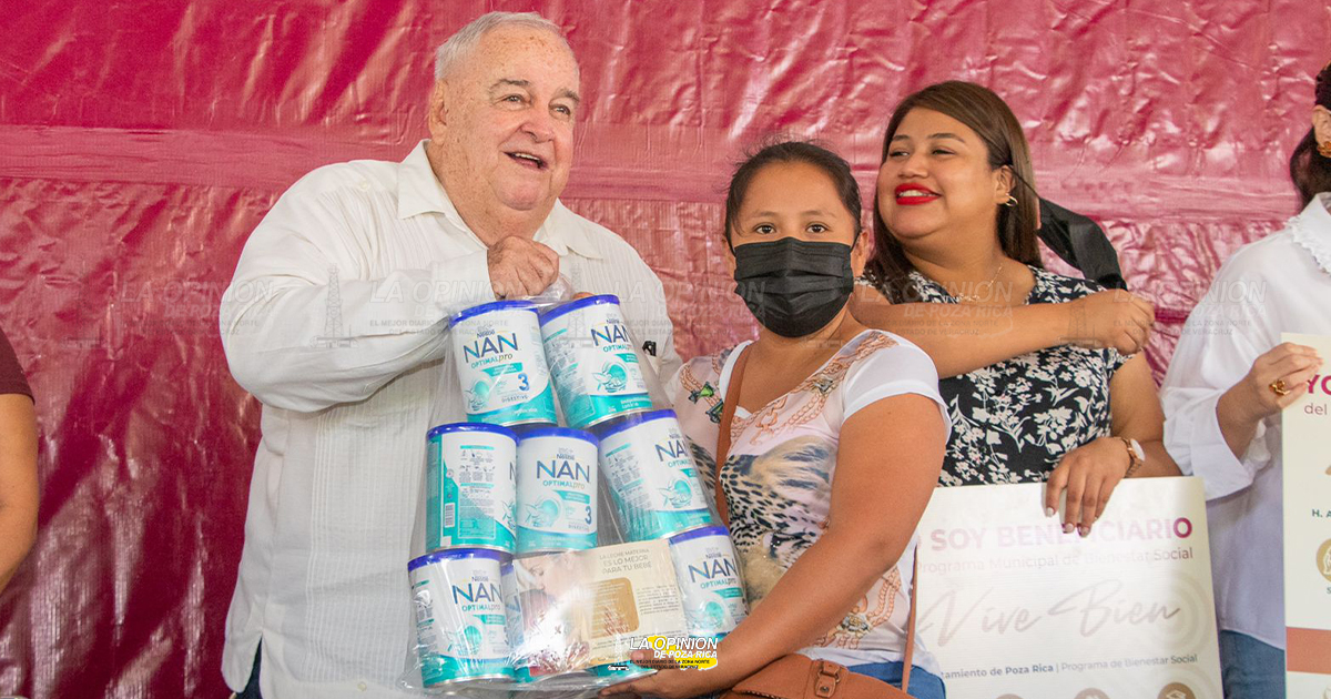 Lanzan programa de leche en polvo