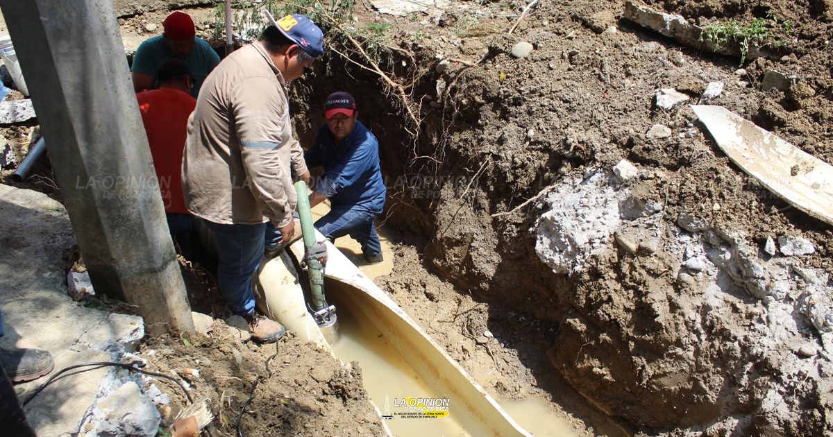 ¡TRUENAN DUCTOS DE AGUA!