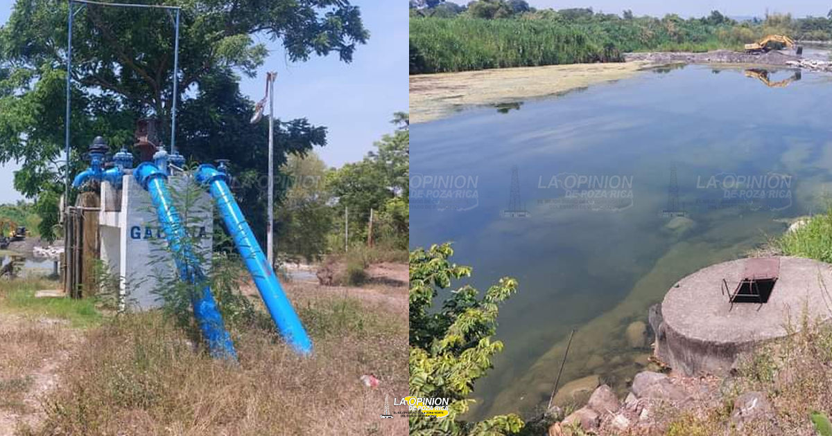 Se seca el río Cazones