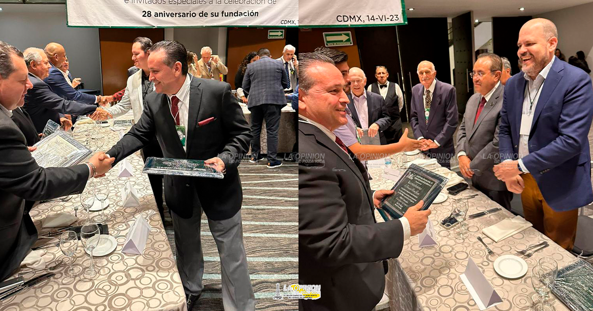 Poza Rica presente en el 28 aniversario de Conatram