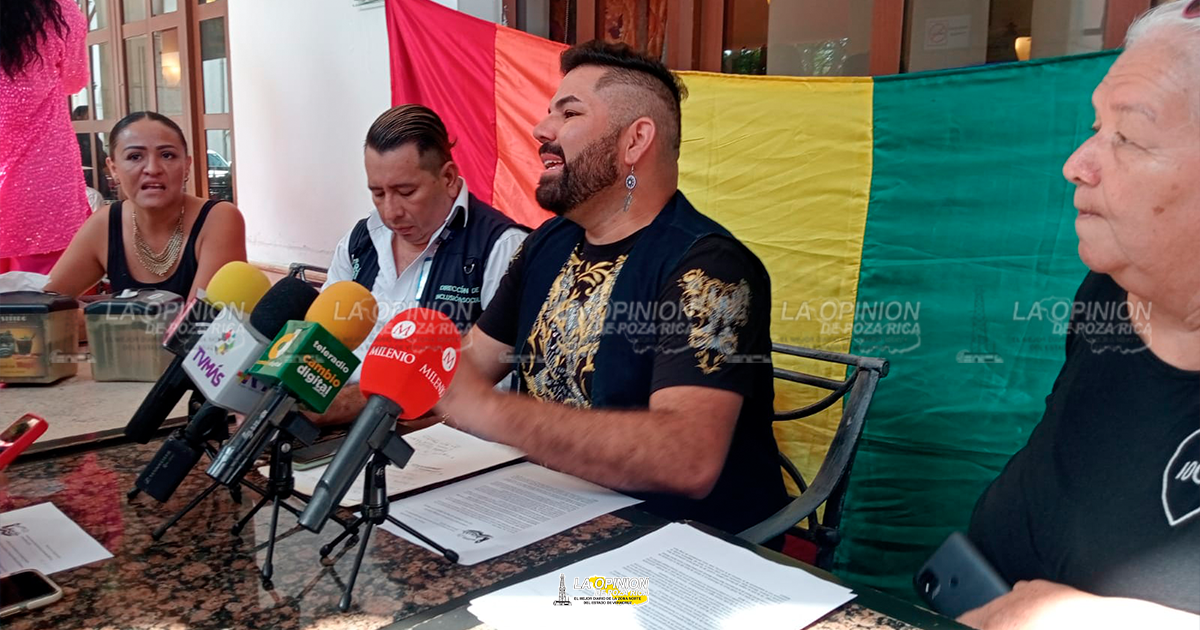 Gala Varo madrina de la XII Marcha LGBTQ+ Veracruz - Boca del Río