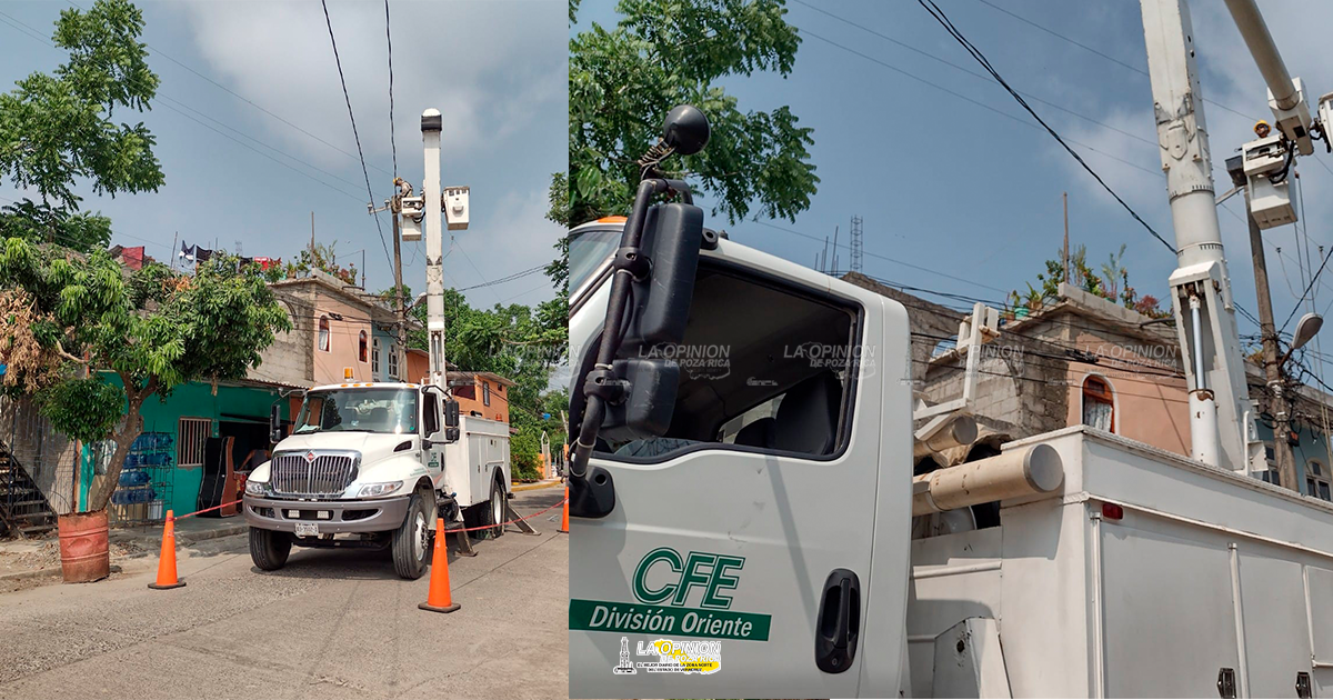 Hoy no habrá energía eléctrica en barrio de Xico