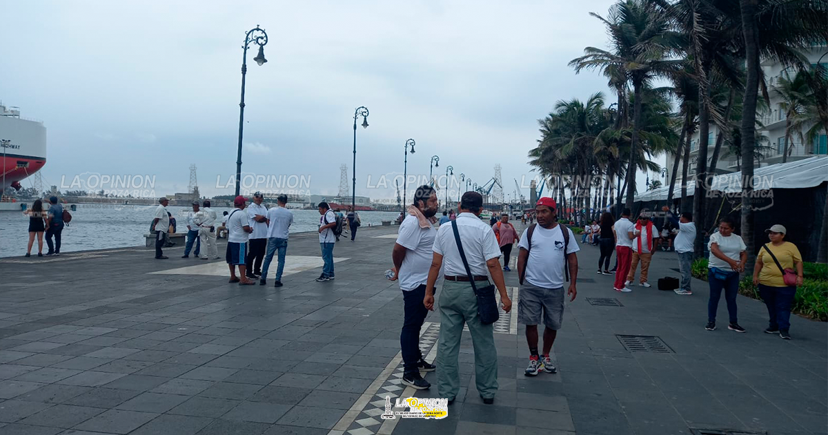CANACO Veracruz les roba espacio a comerciantes de malecón