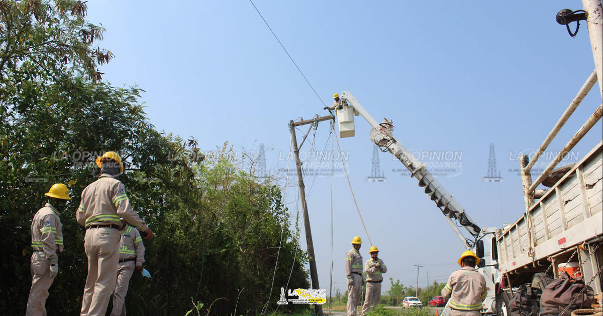 Se verá interrumpido el servicio de energía eléctrica en comunidades de Coatzintala