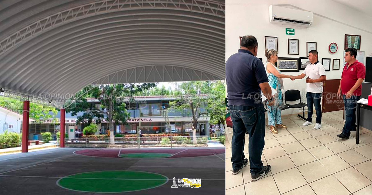 Supervisaron contracción del domo del COBAEV 32.