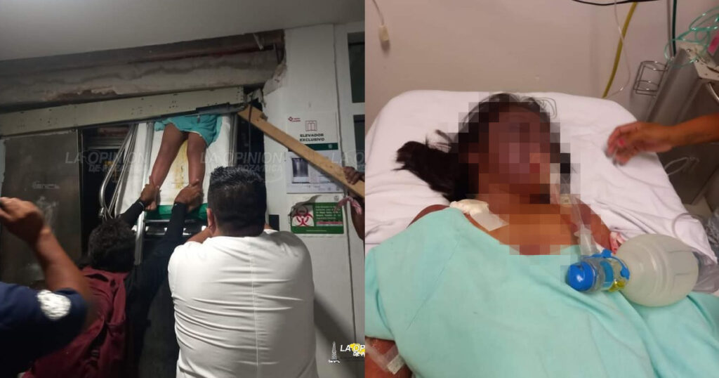 Muere niña aplastada por elevador del IMSS de Playa del Carmen