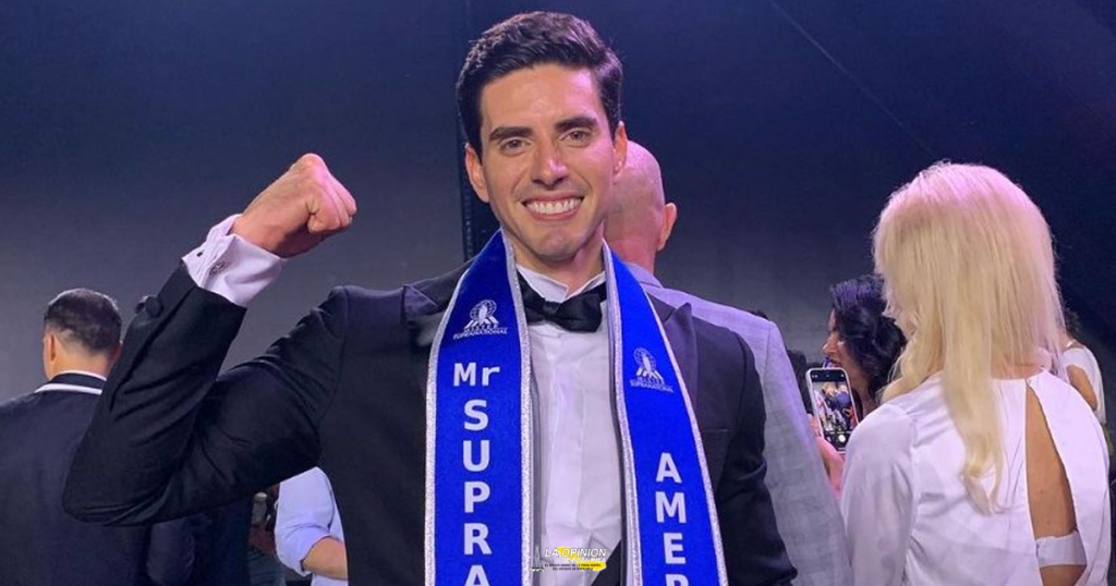 Jalisciense gana el título del hombre más guapo de América en 2023