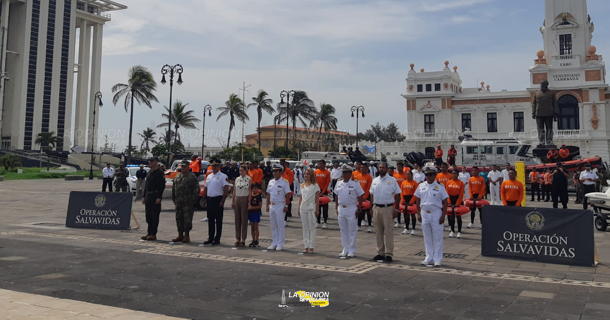 SEMAR da inicio Operativo Salvavida 2023 en Veracruz