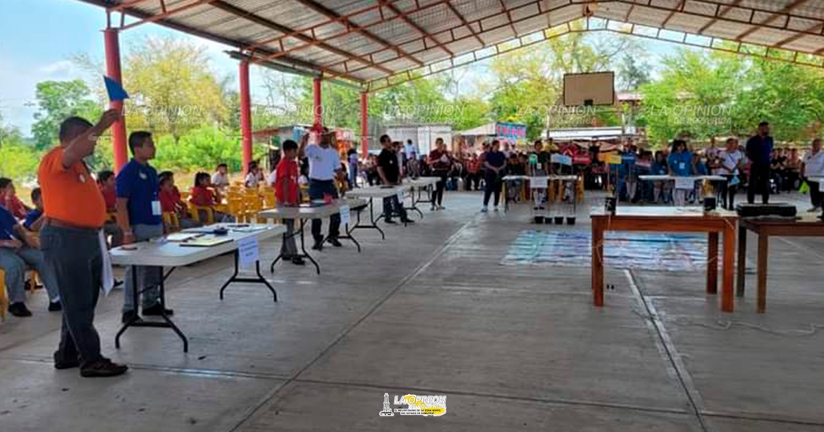 Primer lugar Telesecundaria “Jaime Sabines” de Coatzintla.