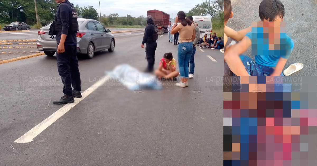 Se tiñe de sangre la Tuxpan-Tampico