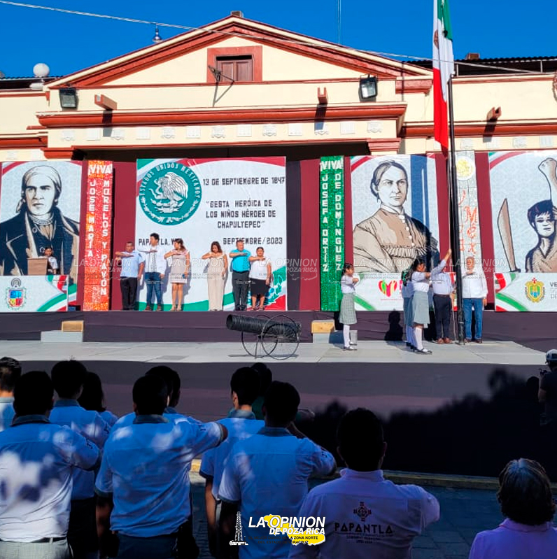 Conmemoran gesta heroica de los Niños Héroes