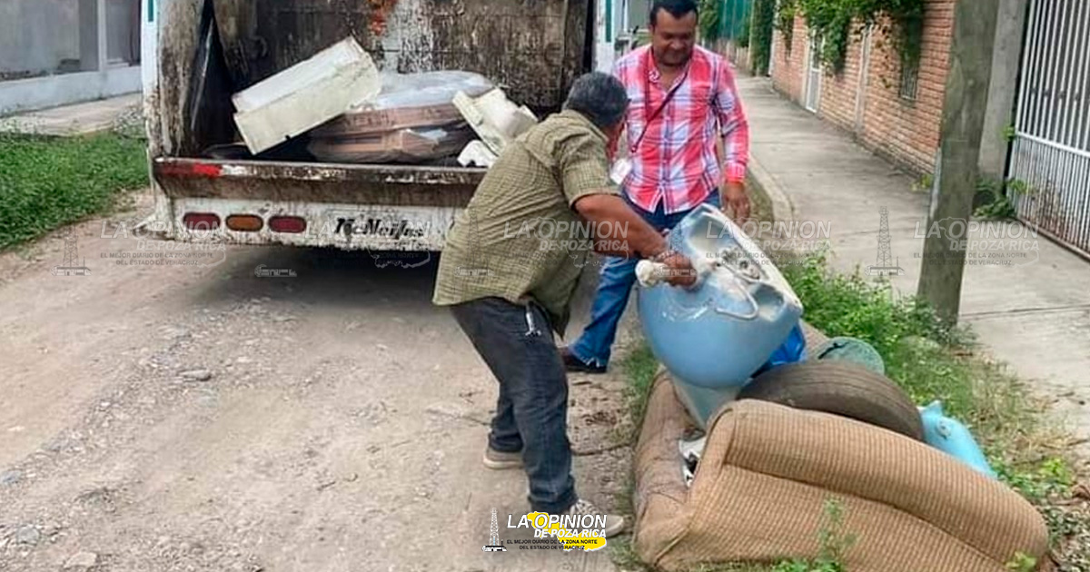 Fuera cacharros de Poza Rica