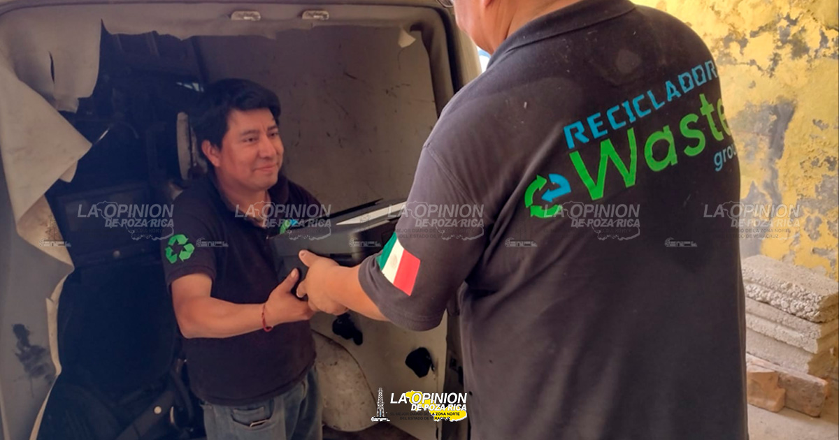 ¡No tires tu basura electrónica!