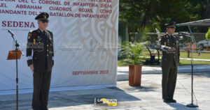 Toma posesión nuevo comandante del 7º Batallón de Infantería