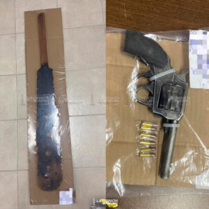 Traía armas de todo tipo