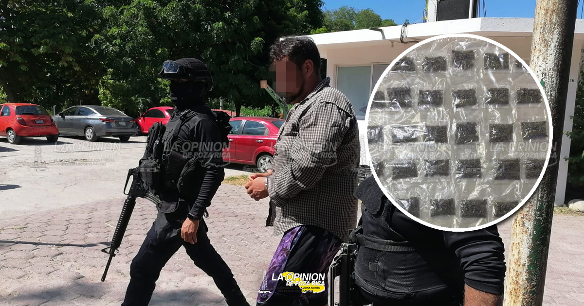 Detienen al plátano, por posesión de droga