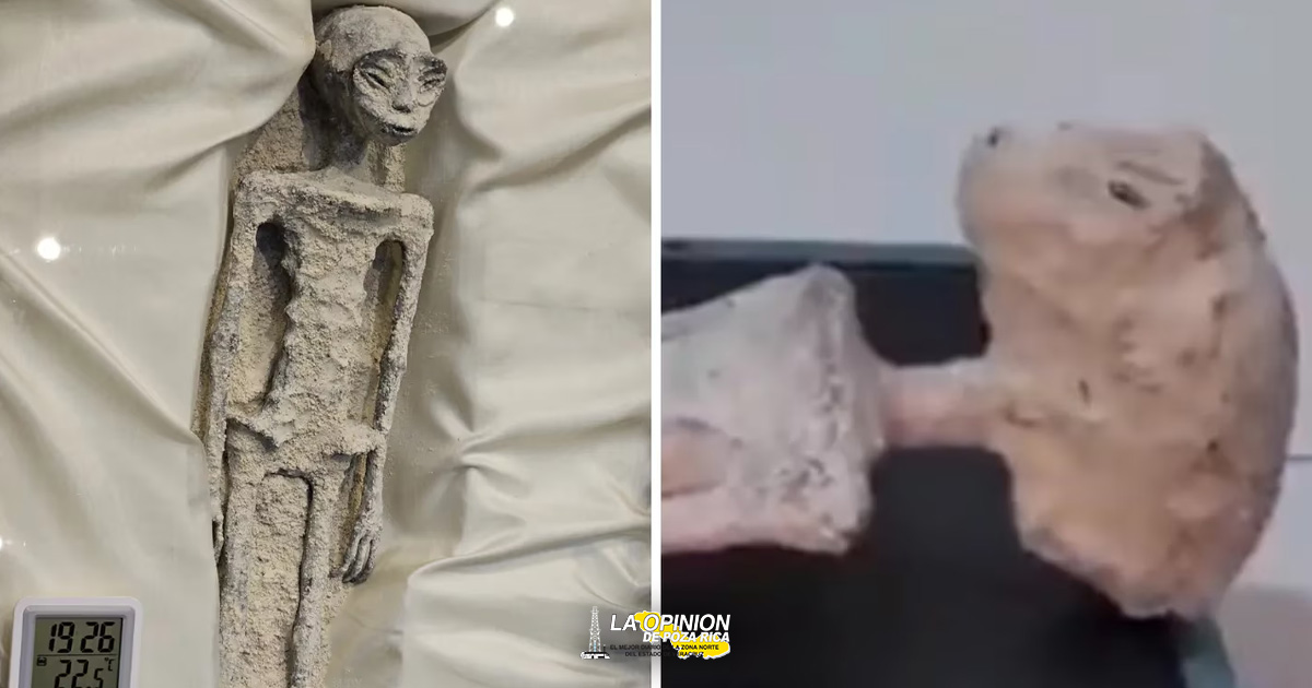 Las impactantes imágenes de la autopsia que le hicieron a un supuesto alien en México