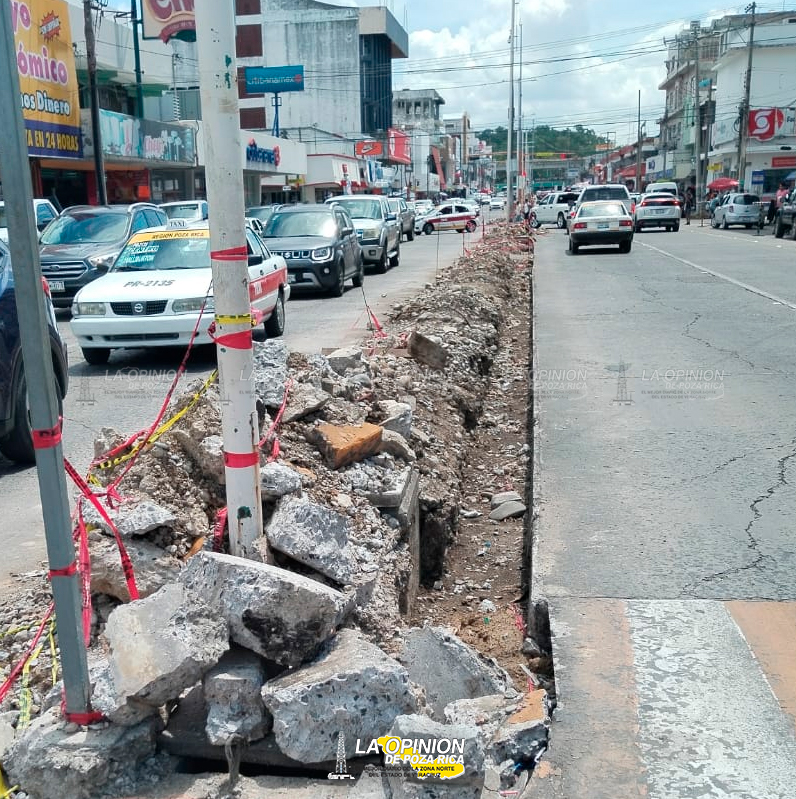 Investigan atraso en obra de la avenida Heriberto Kehoe