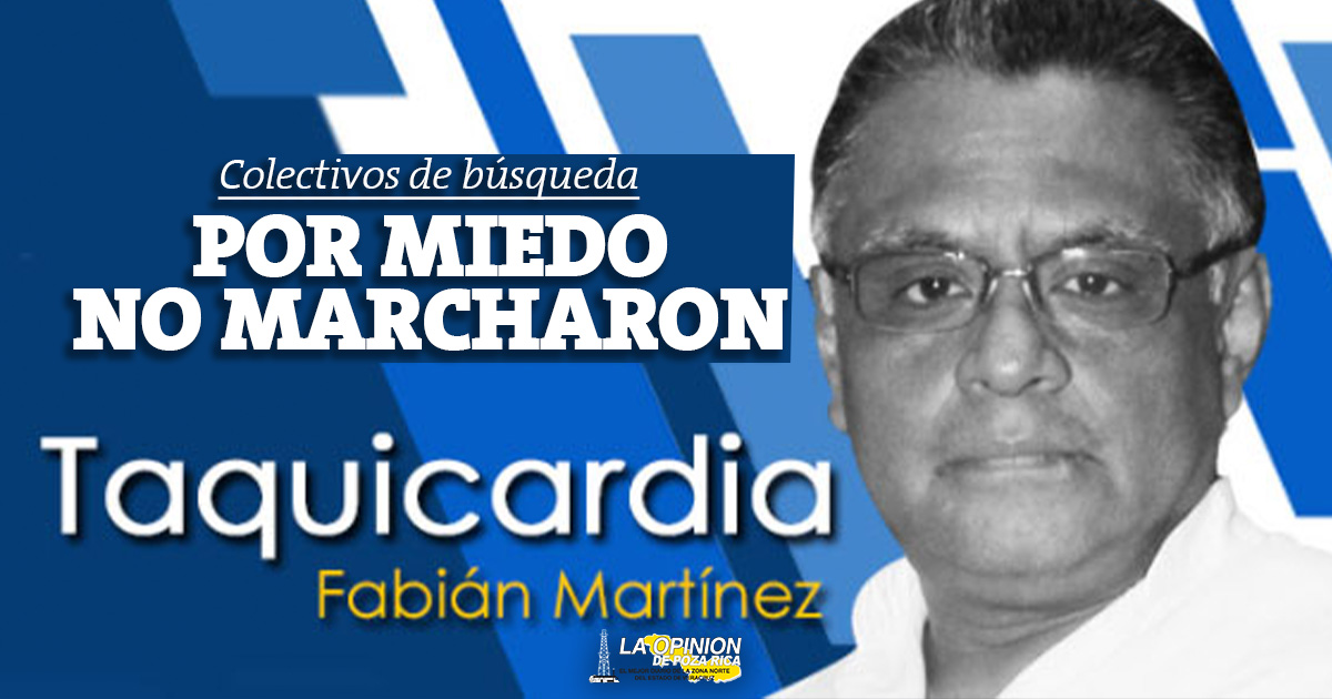 Por miedo no marcharon