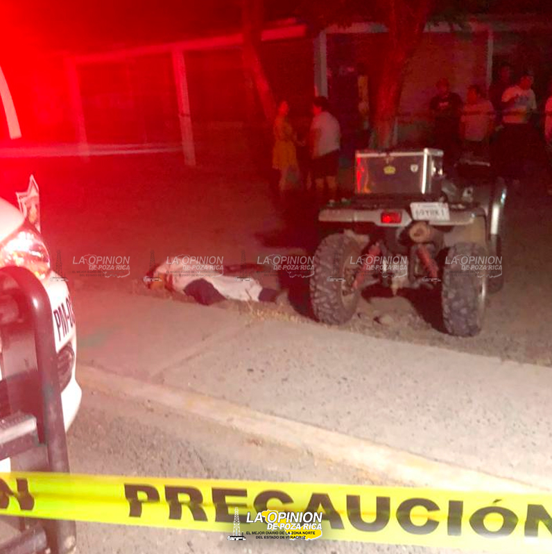 Se mató en volcadura de cuatrimoto