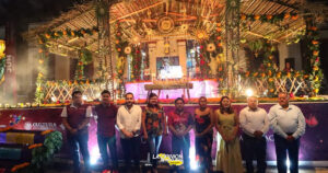 Inauguran altar monumental